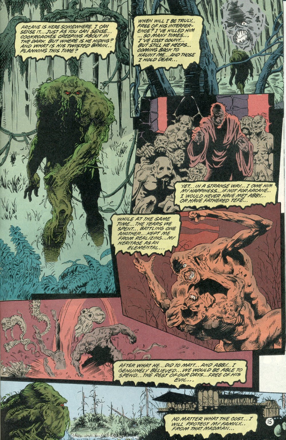 Swamp Thing (1982) Issue #125 #133 - English 16
