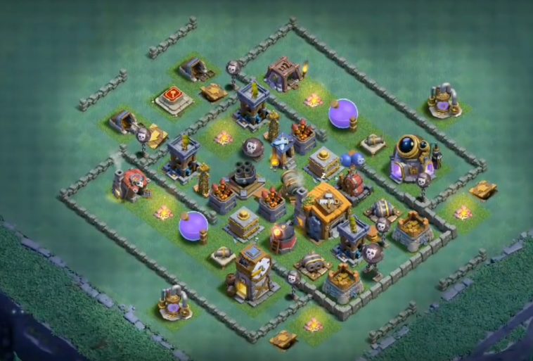 Bh7 Base Layouts Builder Base 7 Designs Tec Clashzz Tec Clashzz Clash Of Clans Tips Strategies<script async src=