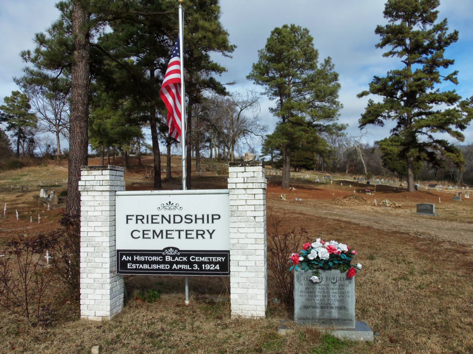 Maple Grove Cemetery Friendship Cemetery, Hot Springs AR