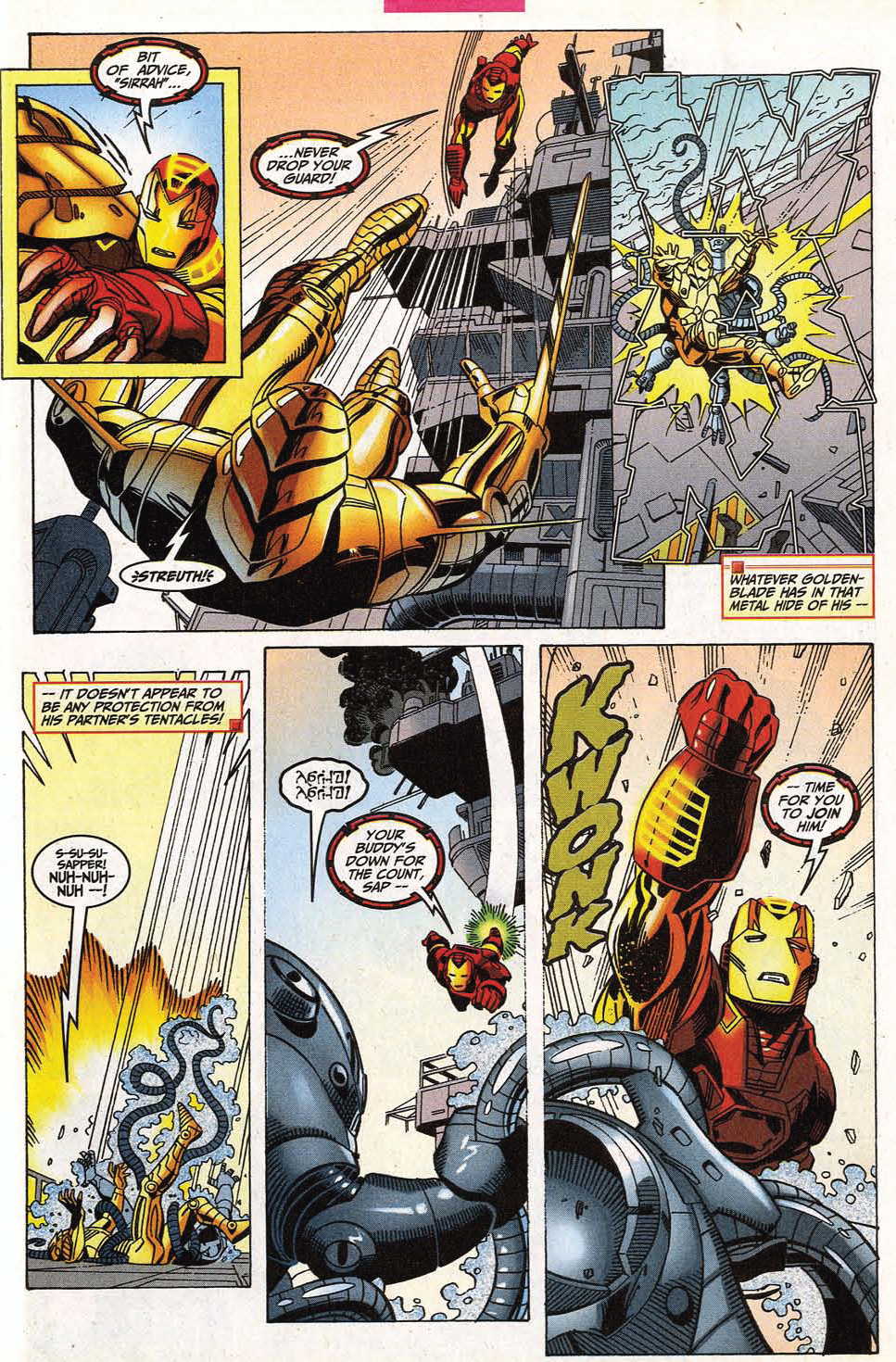 Read online Iron Man (1998) comic -  Issue #23 - 29