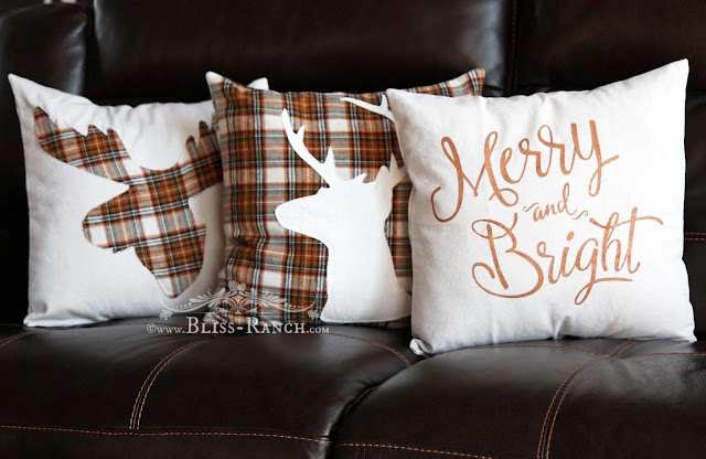 Plaid Pillows Sew A Fine Seam, Bliss-Ranch.com