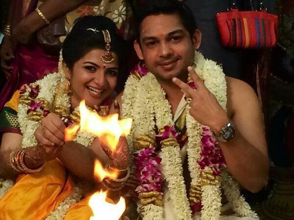 Koffee With Dd Celebrity Anchor Starry Wedding With Srikanth Indian Celebrity Events Divyadarshini marriage photos.(on 29th june 2014). koffee with dd celebrity anchor starry
