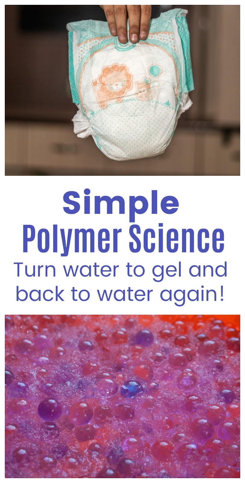 Squishy Fun (Turning Water to Gel and Back Again) Life with Moore Babies