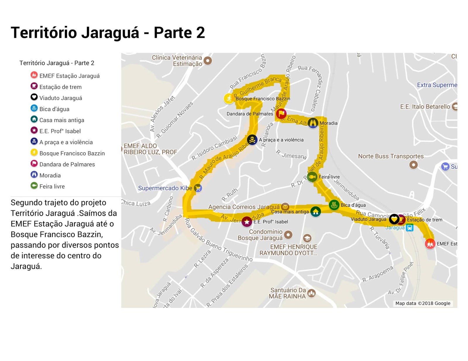 Oficina Geográfica Projeto Território Jaraguá Parte II