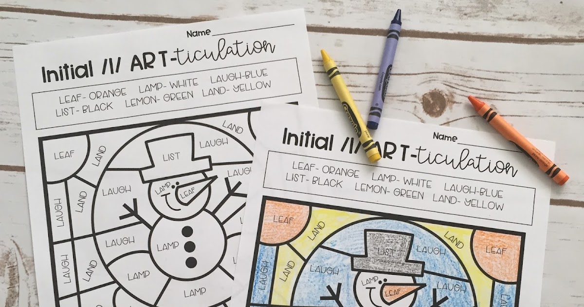 Putting the ART in Articulation! Simply Speech