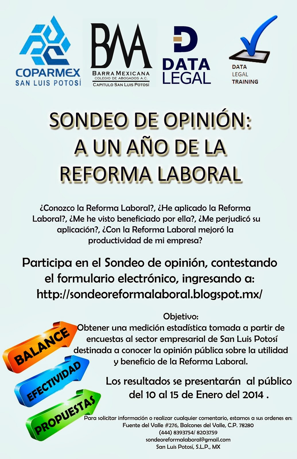 Conclusiones "A un año de la Reforma Laboral"