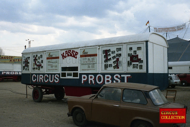 la caisse du Cirque Probst 