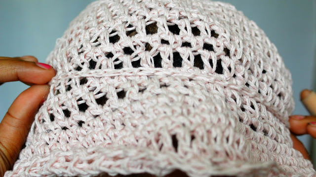 DIY // Crochet Spring Hat // Free Crochet Pattern!