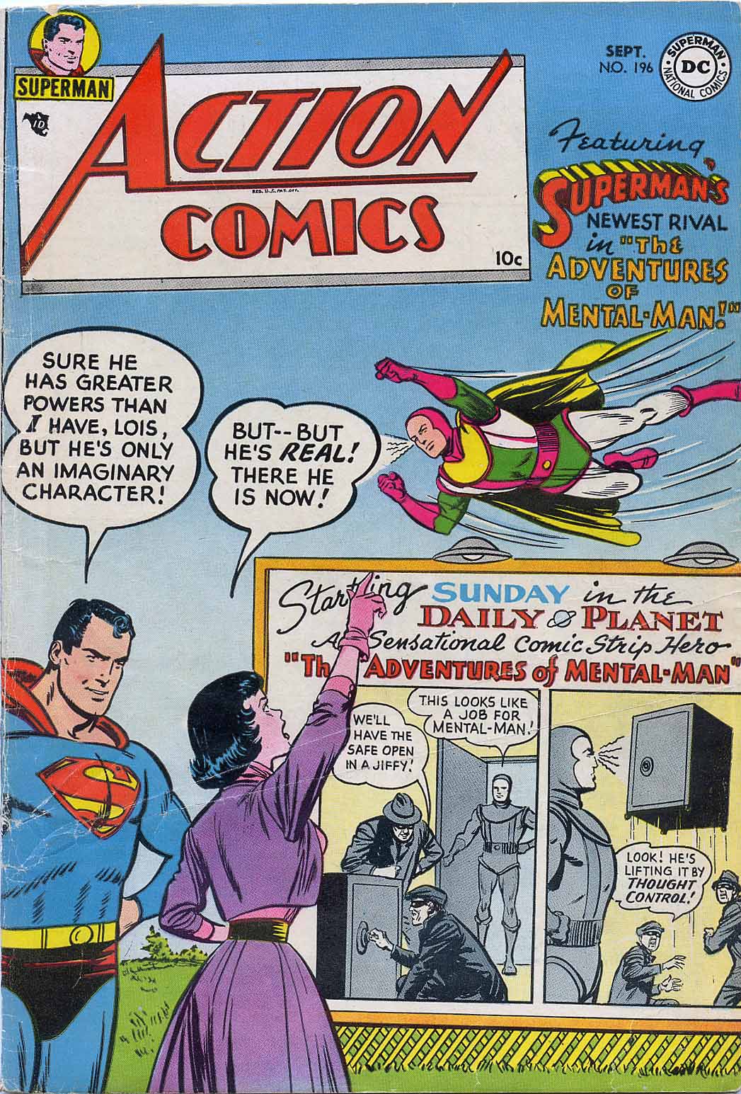 Read online Action Comics (1938) comic -  Issue #196 - 1