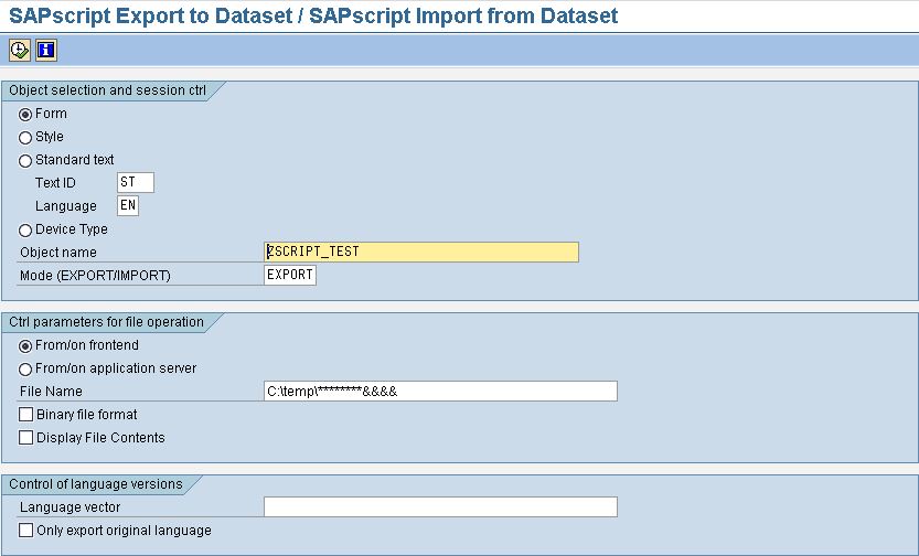 Convert SAP Script to Text file LearnSapAbap
