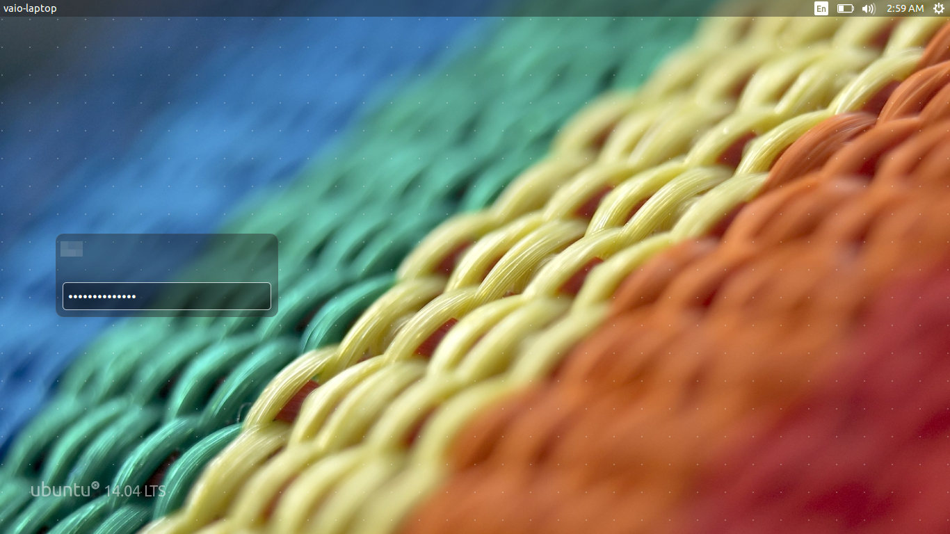 ubuntu 14.04 new lock screen