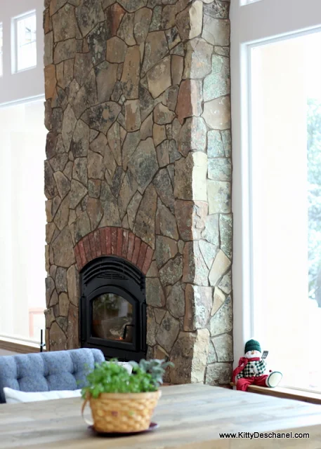 cozy fireplace decor