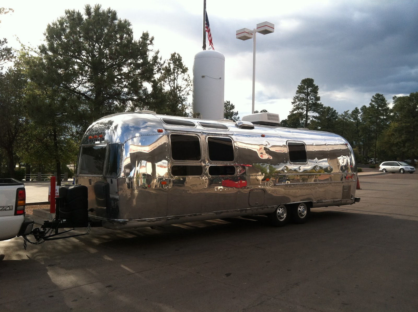Airstream Renovation Starting to shine!