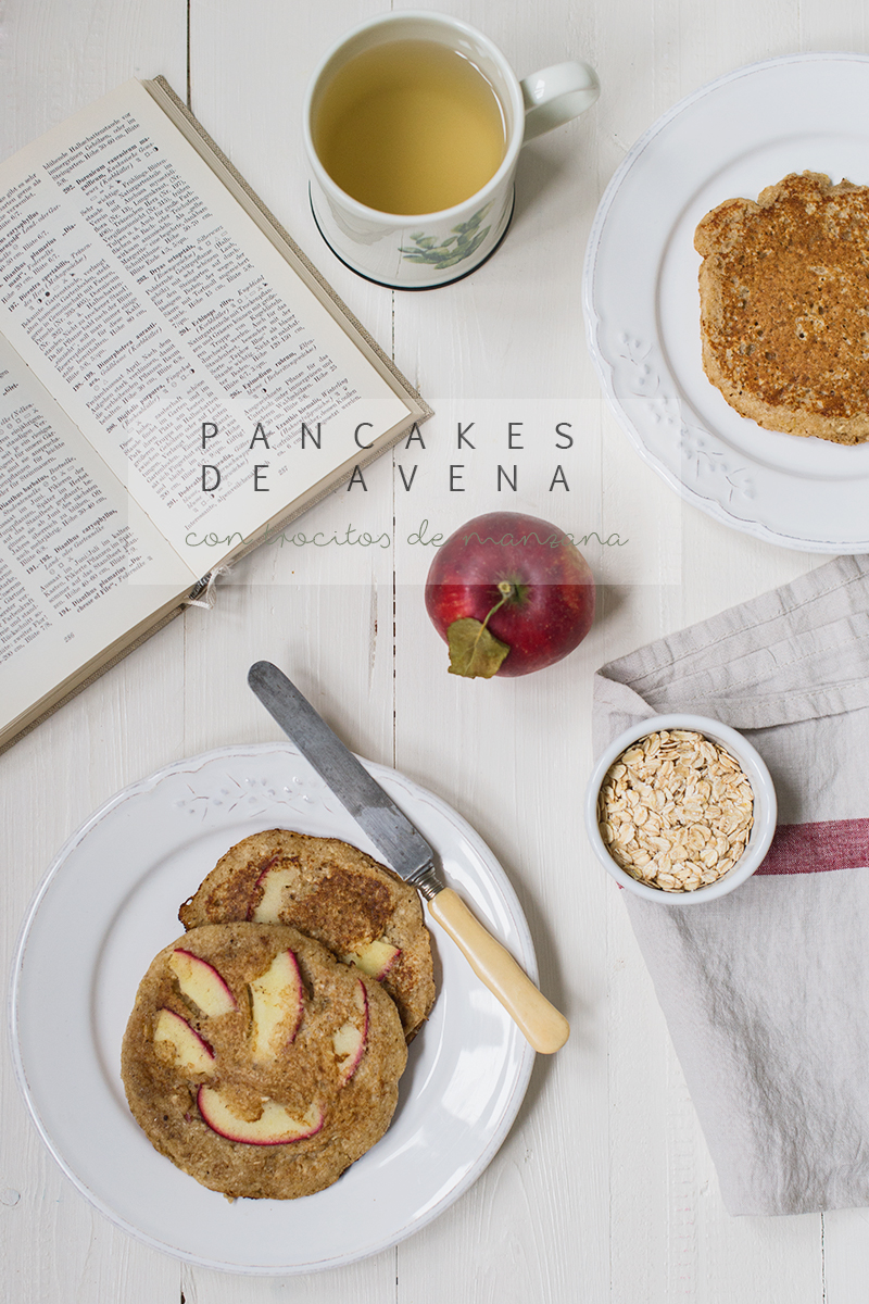 Una tradición muy otoñal + Receta pancakes de avena con trocitos de manzana / Euge de la Peña Blog