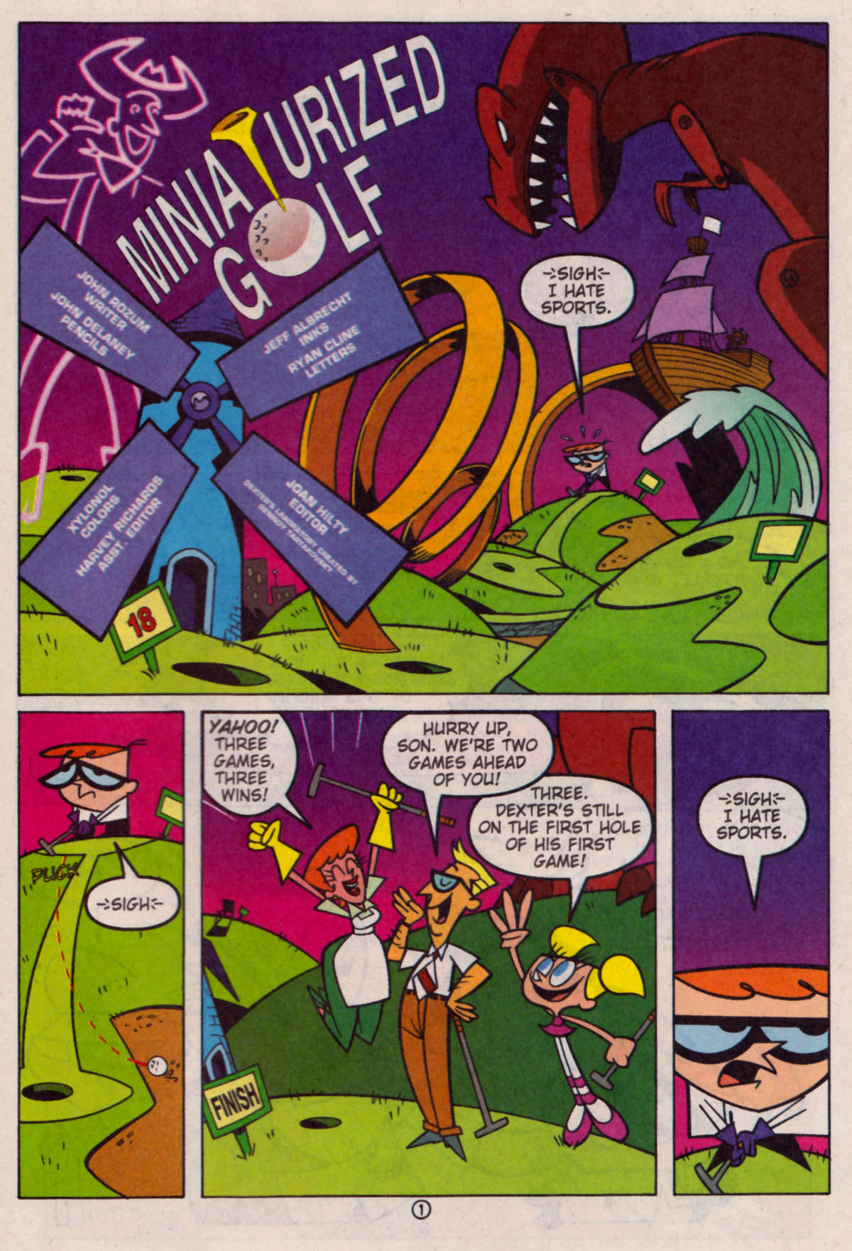 Read online Dexter's Laboratory comic -  Issue #16 - 18