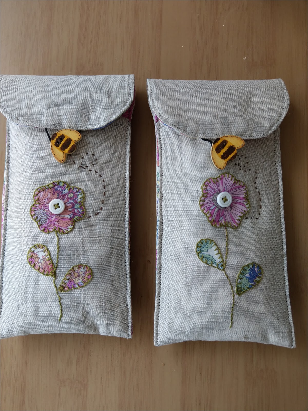 Strawberry Patches Rotary Cutter Case Tutorial