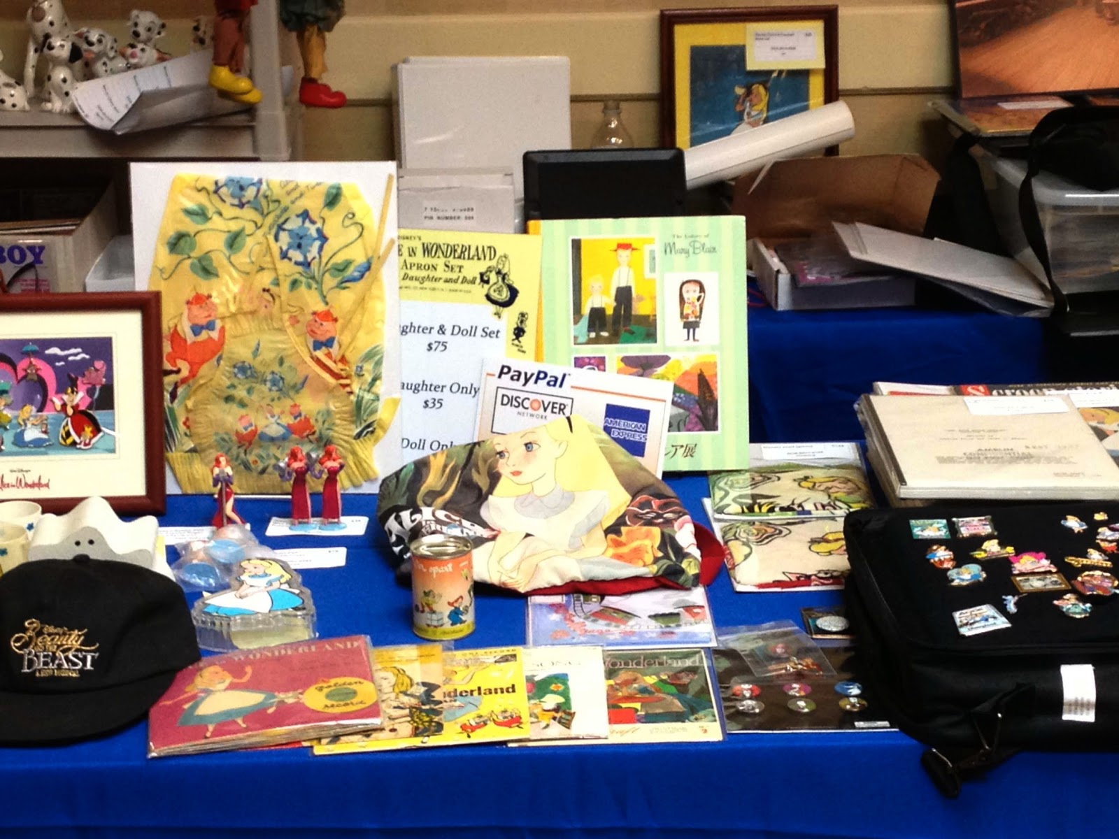 Vintage Disney Alice in Wonderland Back from Dayton Disneyana!