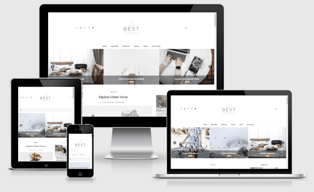 Best Responsive Clean Blogger Theme Free Download