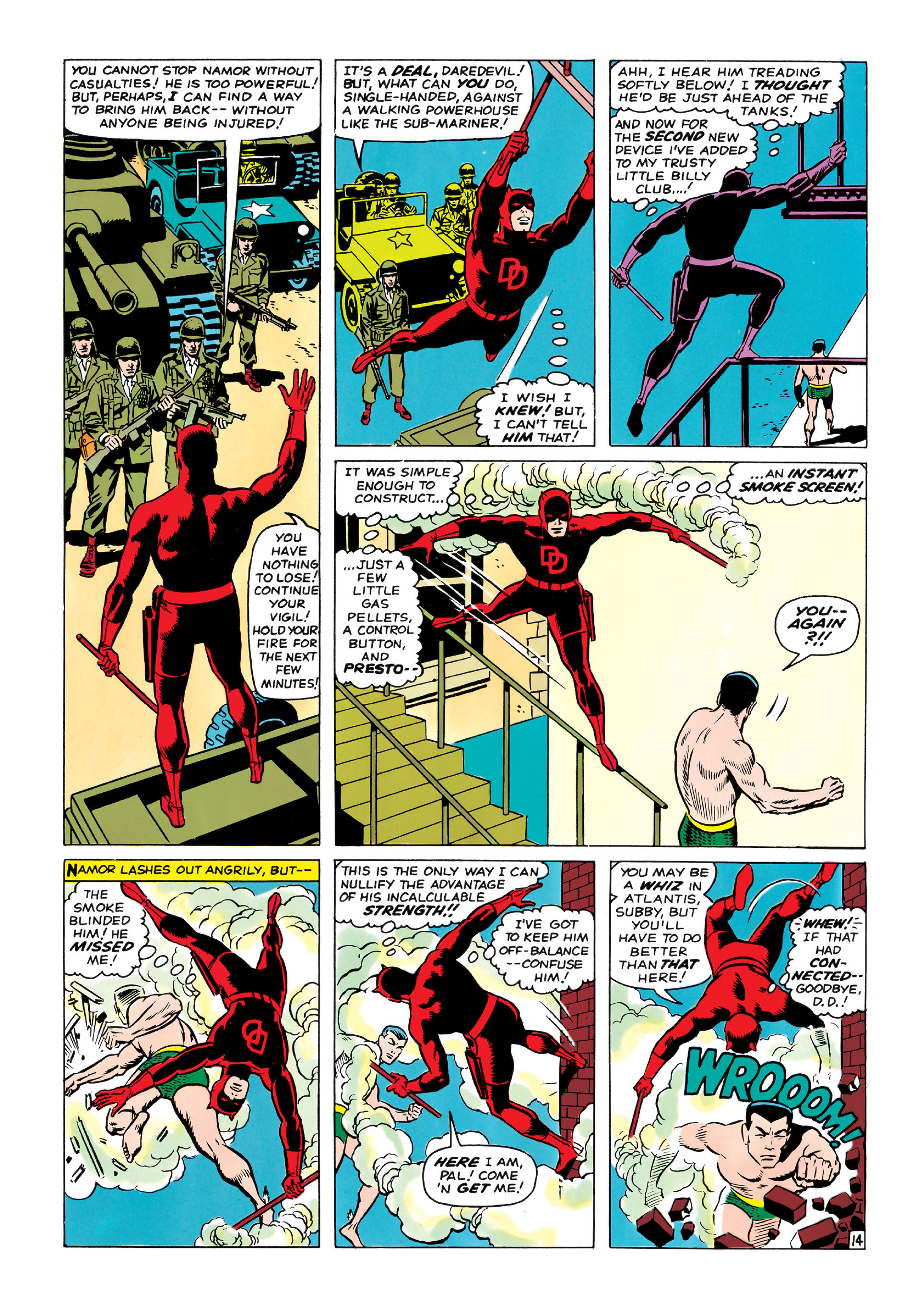 Read online Daredevil (1964) comic -  Issue #7 - 15