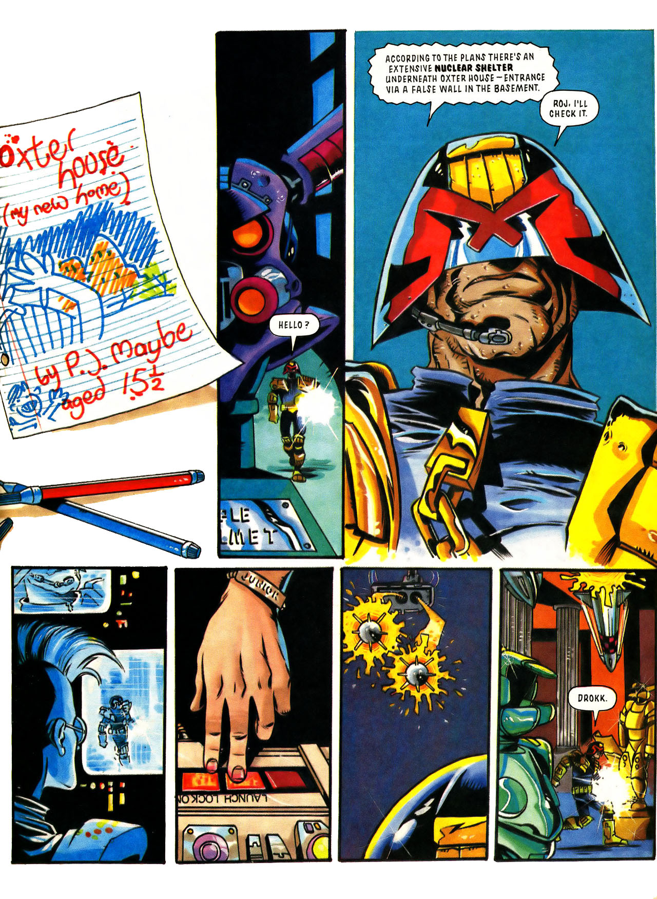 Read online Judge Dredd: The Complete Case Files comic -  Issue # TPB 15 (Part 1) - 135