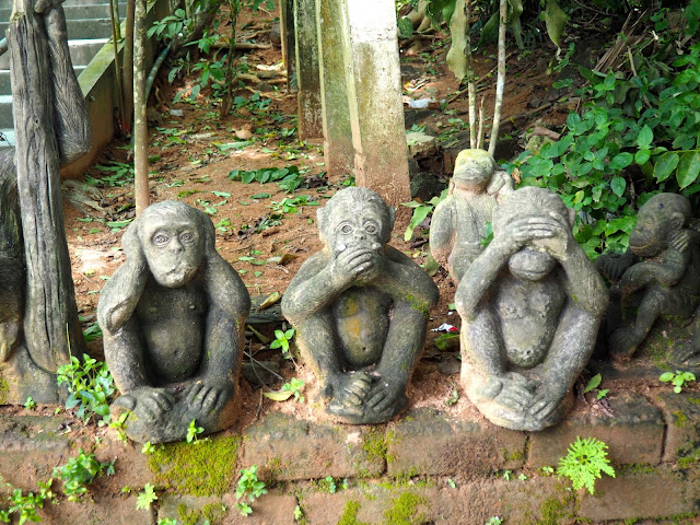 Statues at the Big Buddha, Phuket, Thailand