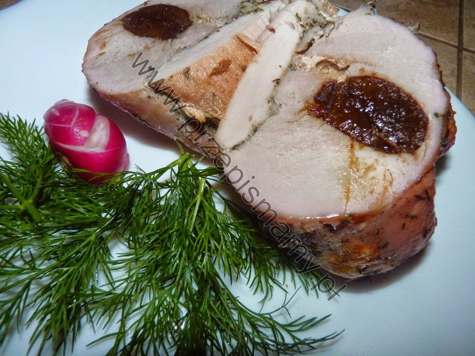 Polędwiczki ze śliwką Polędwiczki ze śliwką