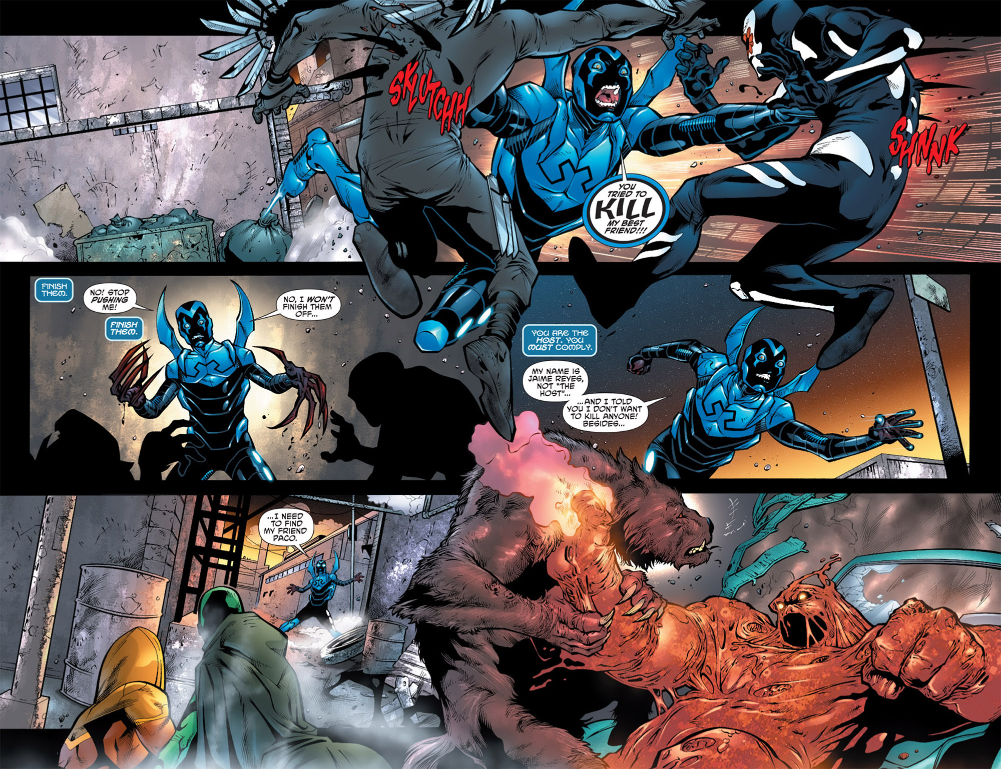 Read online Blue Beetle (2011) comic -  Issue #2 - 5