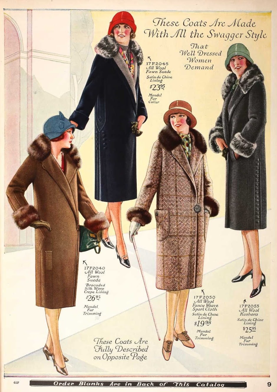 Snapped Garters: 1926 Fashions IN COLOUR