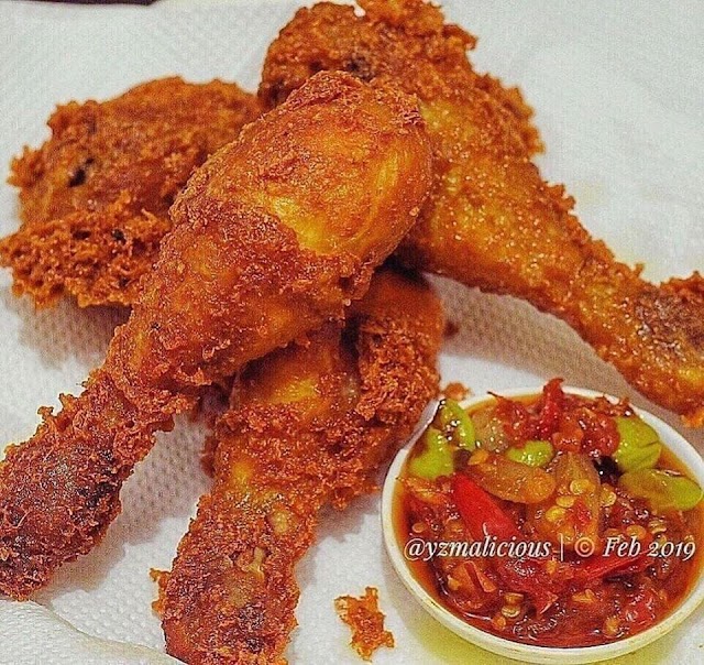 Resep Olahan Ayam - Ayam Goreng Ala Mbok Berek