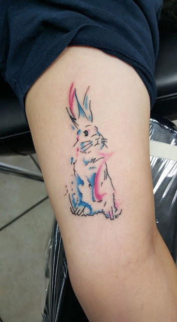 tatuagens femininas de coelho tatuagens femininas de coelho