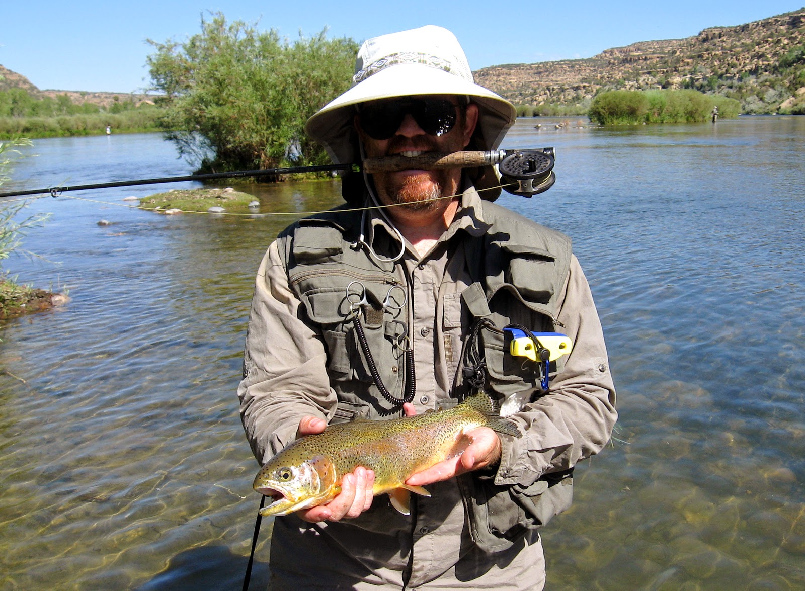 OUTDOORS NM Summer Fishing and Camping on the San Juan River