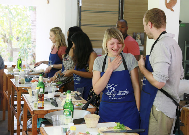 Thai Secret Cooking Class Photos & Video. March 7-2017. Pa Phai, San Sai District, Chiang Mai, Thailand.