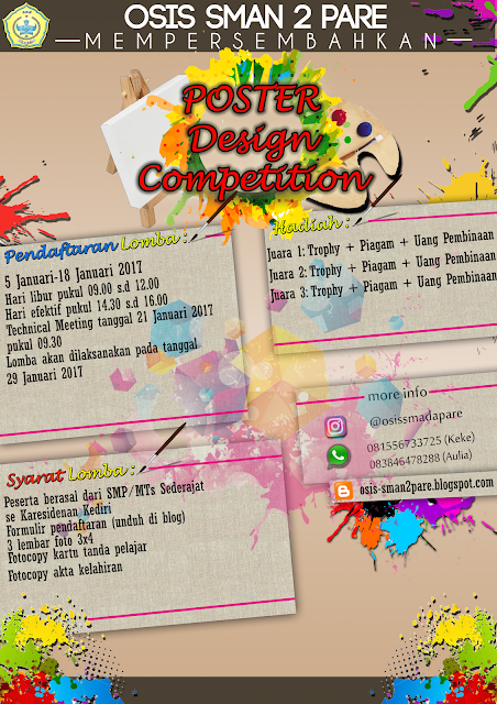 Petunjuk Pelaksanaan dan Formulir Pendaftaran Poster Design Competition