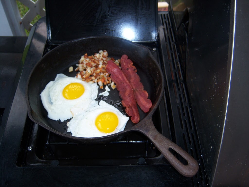cooking during a hurricane using cast iron