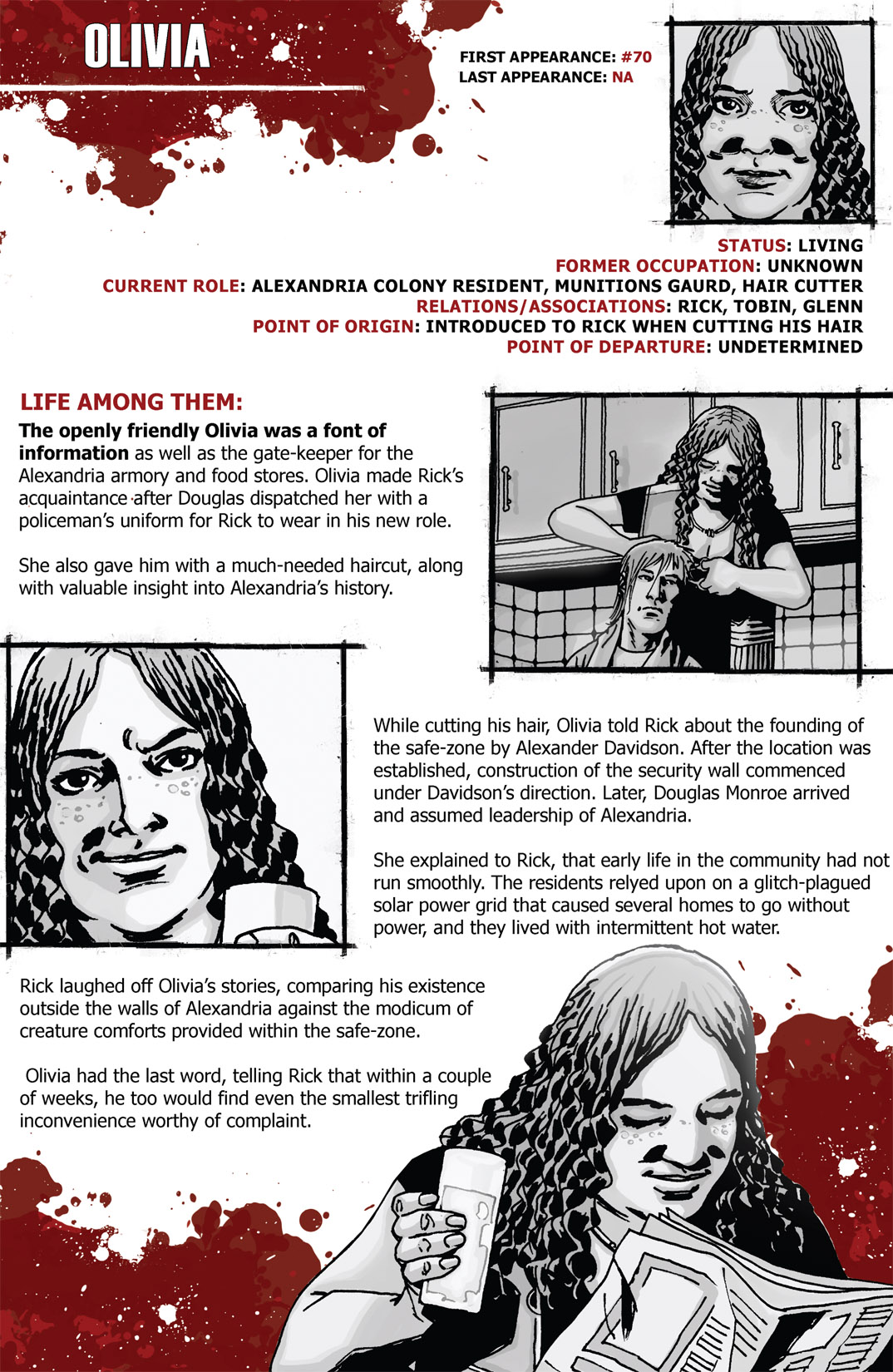 Read online The Walking Dead Survivors' Guide comic -  Issue # TPB - 93