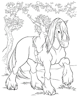 Brave Coloring Pages Printable