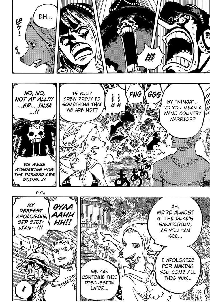 One Piece Ch 808: Duke Inuarashi
