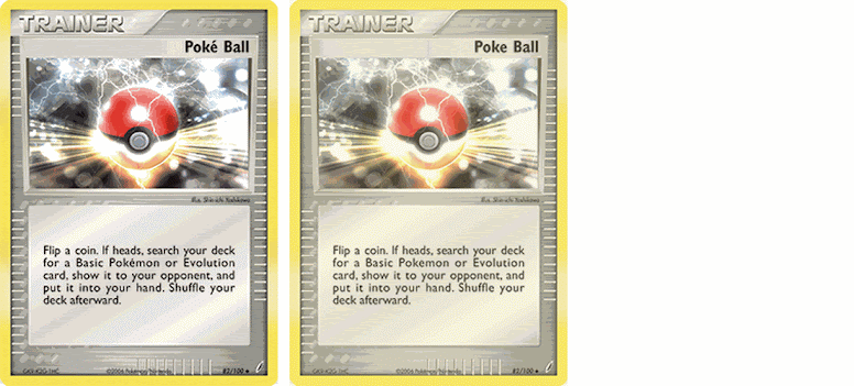 Pokémon TCG - Cartas Falsas