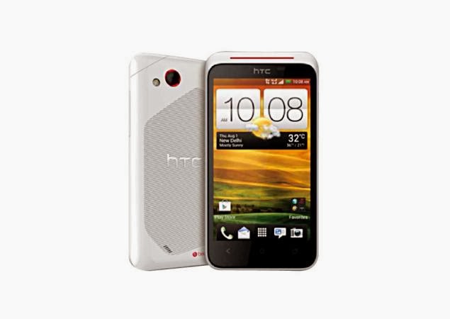 smartphone android terbaik HTC Desire XC putih