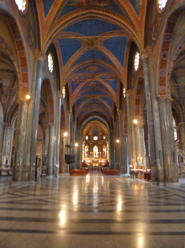 Basílica de Santa Maria Sopra Minerva sopraminerva navecentral - Basílica de Santa Maria Sopra Minerva