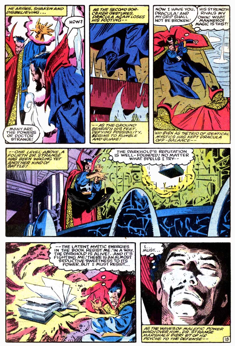Read online Doctor Strange (1974) comic -  Issue #60 - 19