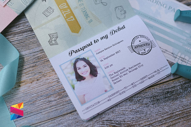 18th Birthday Passport Type Invitation Stunro Creativeworks