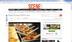 The Scene, Wall St Journal makes a mini film on Once Upon A Table secret supper club