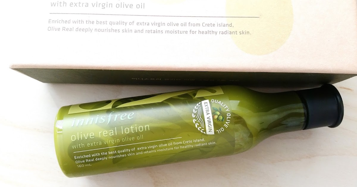Innisfree Olive Real Lotion Review Dreams to Creations