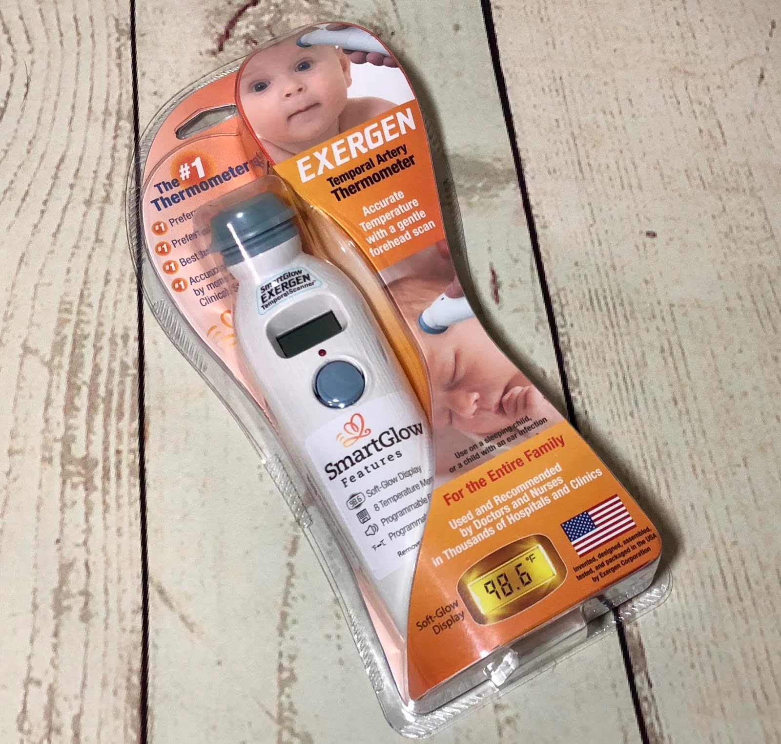 Stacy Talks & Reviews Temperature taking is a breeze with the Exergen
