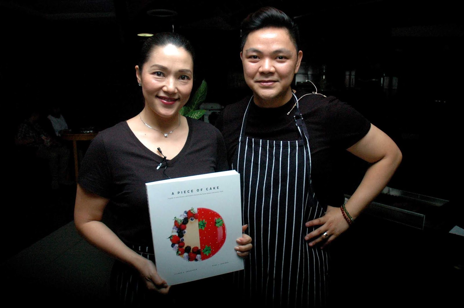 DUDE FOR FOOD A Piece of Cake Chefs Aileen Anastacio and Miko Aspiras