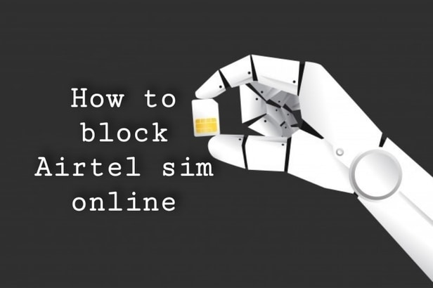 How To Block Airtel Sim Online