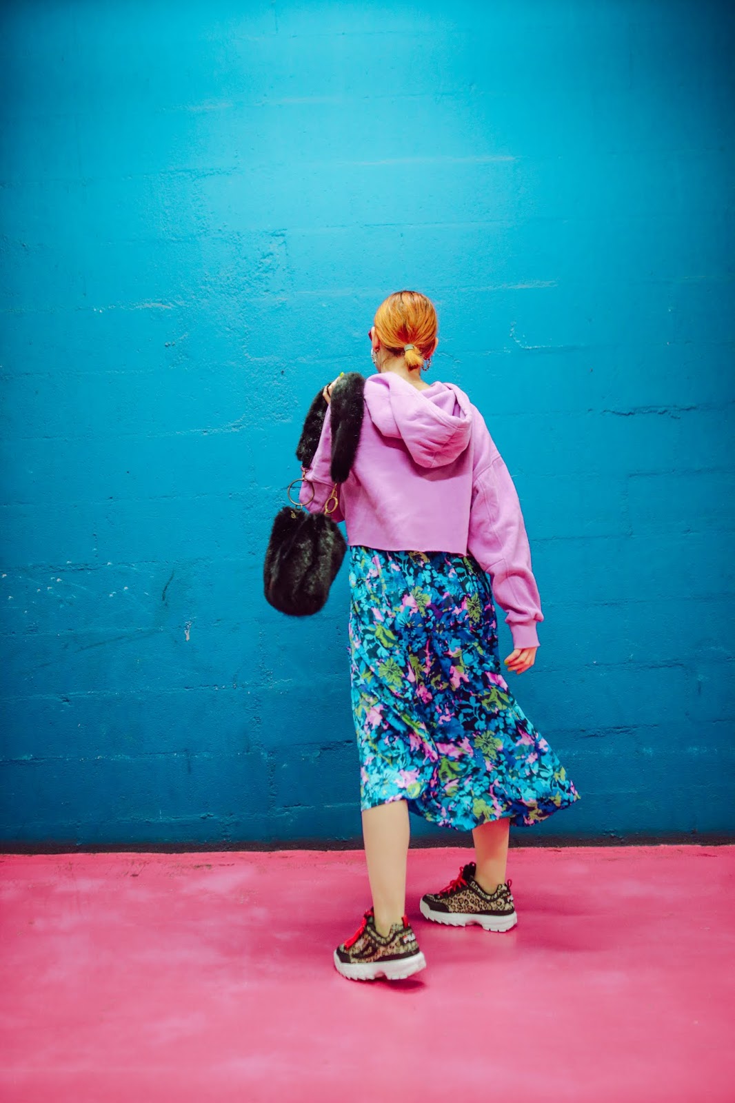 fila disruptor leopard print