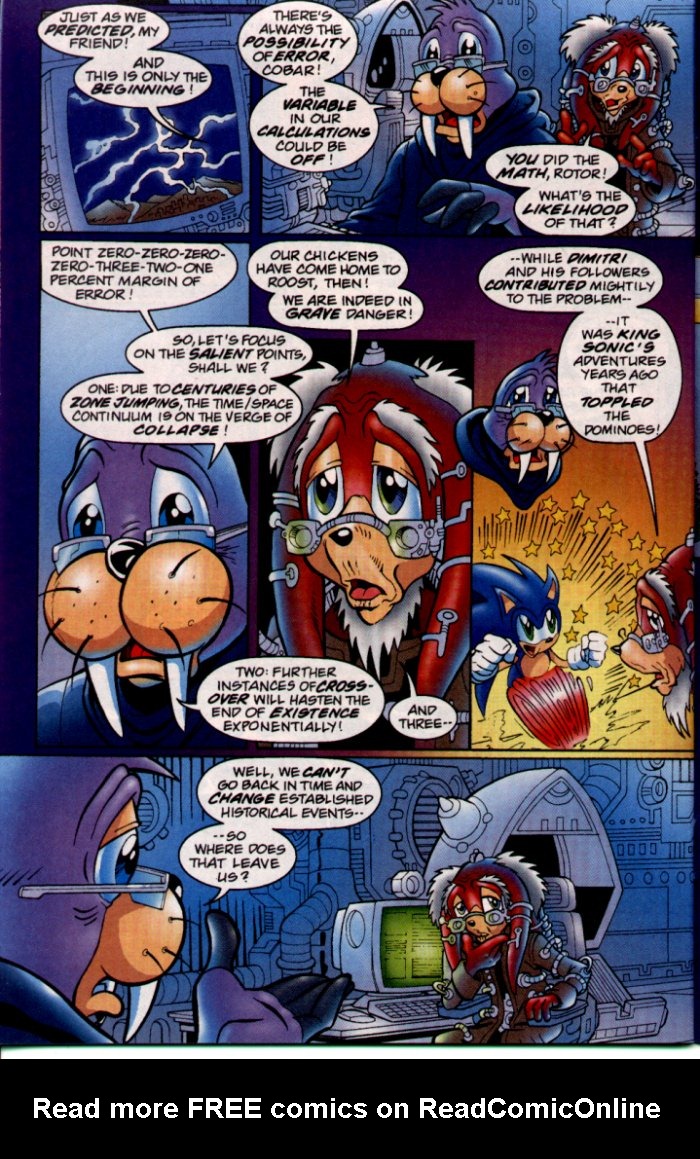 Read online Sonic The Hedgehog comic -  Issue #132 - 22