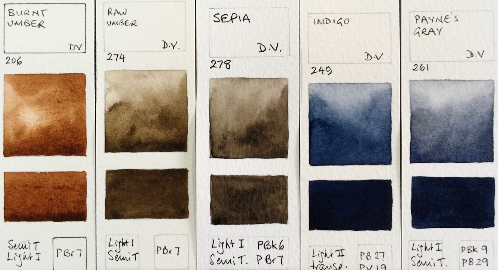 Jane Blundell Artist Da Vinci Watercolours (almost) complete range